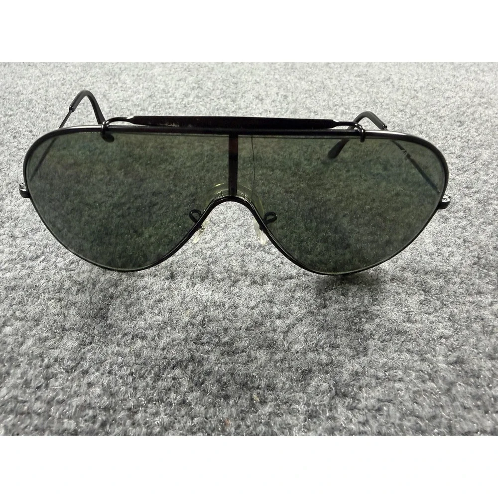 Vintage Ray Ban Bausch & Lomb Wings Sunglasses Mens Brow Bar B&L Case Paperwork